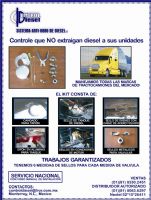 EQUIPO DE BLINDAJE ANTIROBO DE DIESEL
